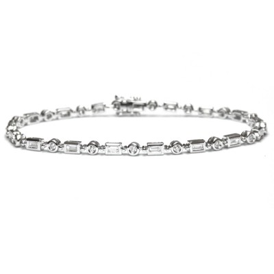 NJ Design Diamond Bracelet