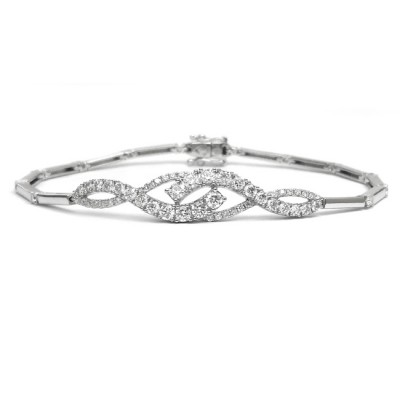 NJ Design Diamond Bracelet