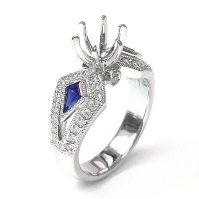 NJ Design Diamond Engagement Ring