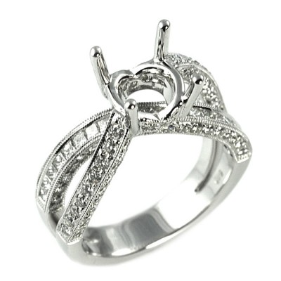 NJ Design Diamond Engagement Ring