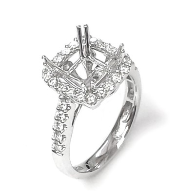 NJ Design Diamond Engagement Ring