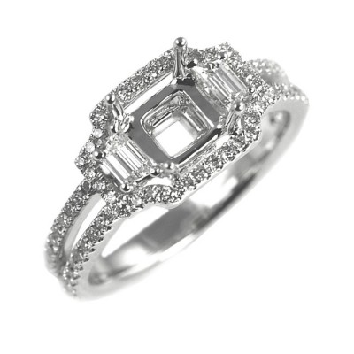 NJ Design Diamond Engagement Ring