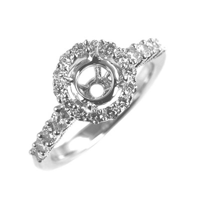 NJ Design Diamond Engagement Ring