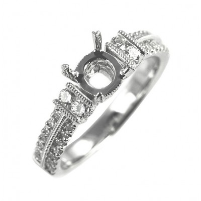 NJ Design Diamond Engagement Ring