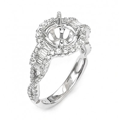 NJ Design Diamond Engagement Ring