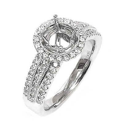 NJ Design Diamond Engagement Ring