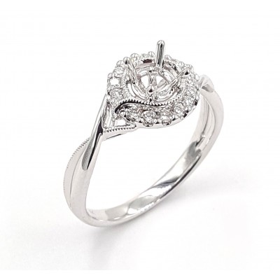 NJ Design Diamond Engagement Ring