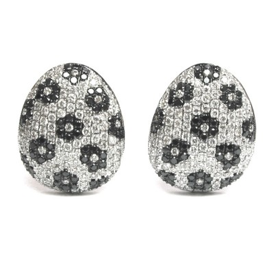 NJ Design Diamond Earrings