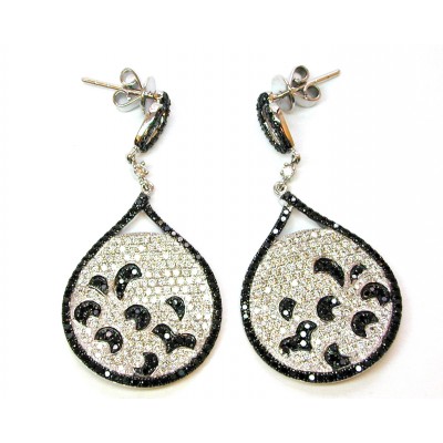 NJ Design Diamond Earrings