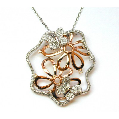 NJ Design Diamond Necklace