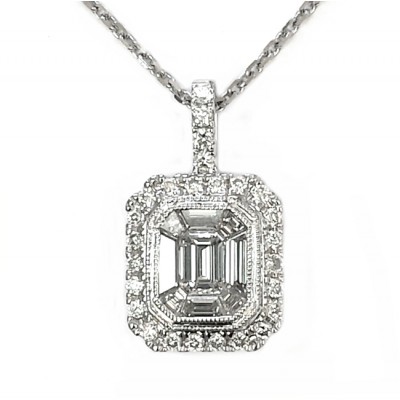 NJ Design Diamond Necklace