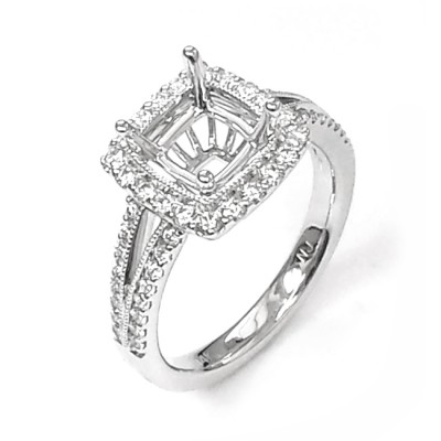 NJ Design Diamond Engagement Ring