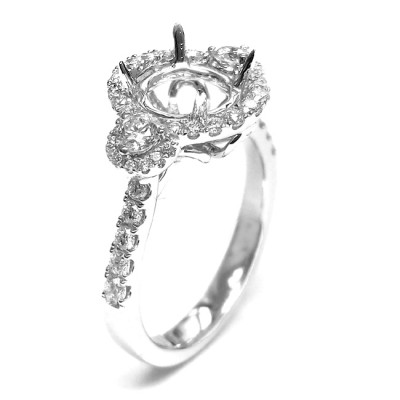 NJ Design Diamond Engagement Ring