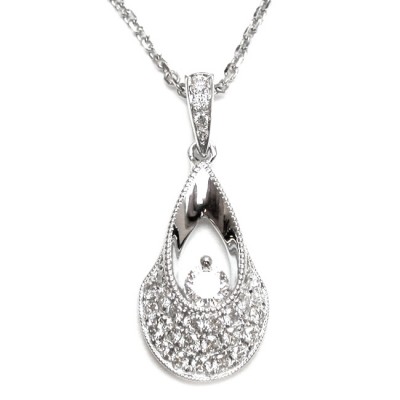 NJ Design Diamond Necklace