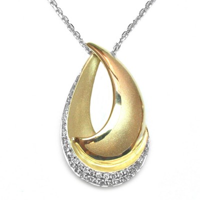 NJ Design Diamond Necklace