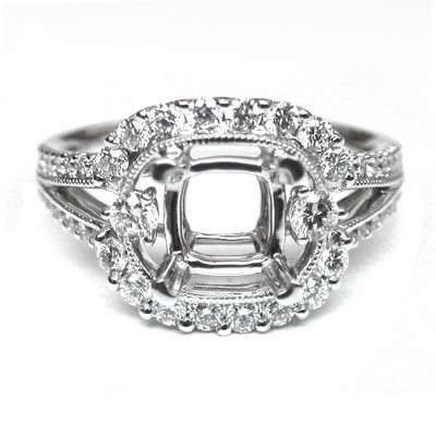 NJ Design Diamond Engagement Ring
