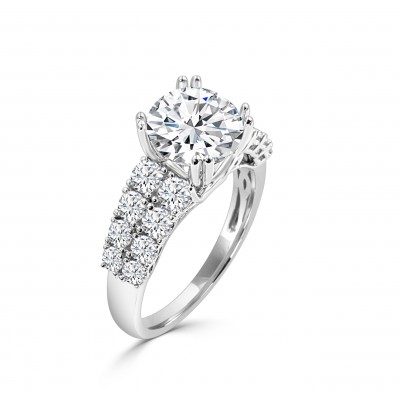 NJ Design Diamond Engagement Ring