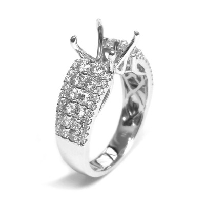 NJ Design Diamond Engagement Ring