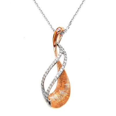 NJ Design Diamond Necklace