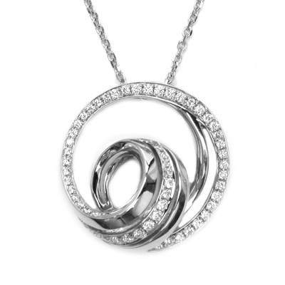 NJ Design Ladies Diamond Necklace