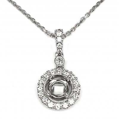 NJ Design Diamond Necklace 