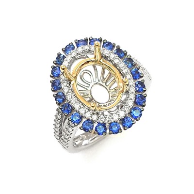 NJ Design Diamond Fashion Ring