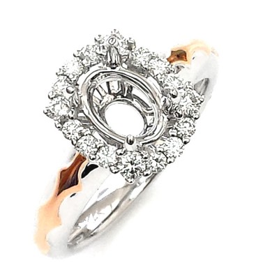 NJ Design Diamond Semimount