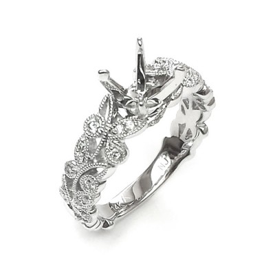 NJ Design Diamond Engagement Ring