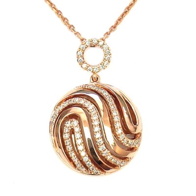 NJ Design Diamond  Necklace