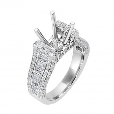NJ Design Diamond Engagement Ring
