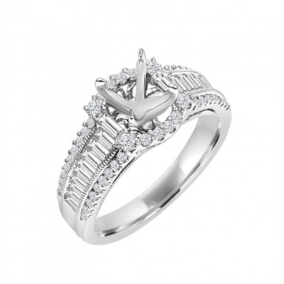 NJ Design Diamond Engagement Ring