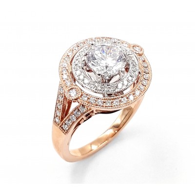 NJ Design Diamond Engagement Ring