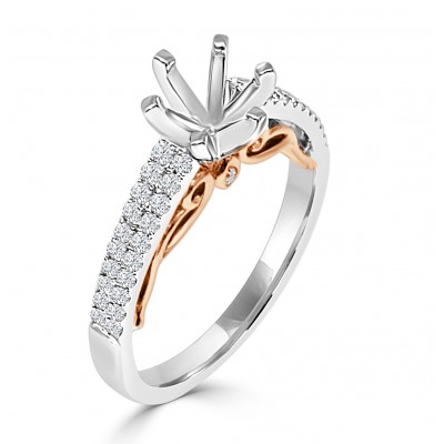 NJ Design Diamond Engagement Ring