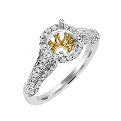 NJ Design Diamond Engagement Ring