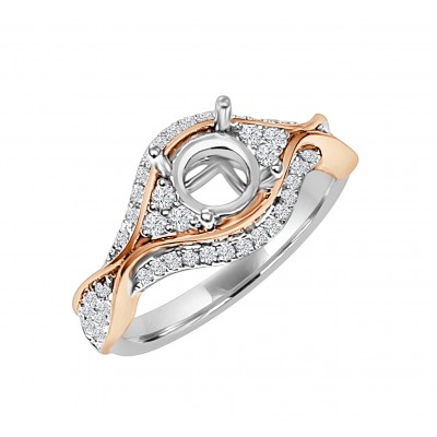 NJ Design Diamond Engagement Ring