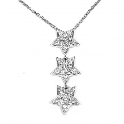 NJ Design Diamond Necklace