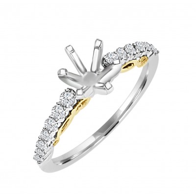 NJ Design Diamond Engagement Ring