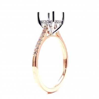 NJ Design Diamond Engagement Ring